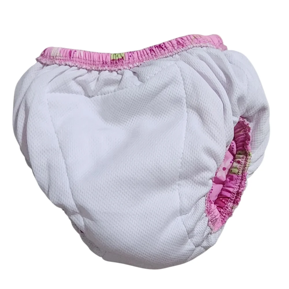 i Play Pink Floral Kids Swim Diaper